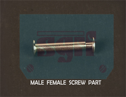Male Female Screw Part