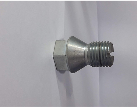 Hex Collar Slotted Bolt